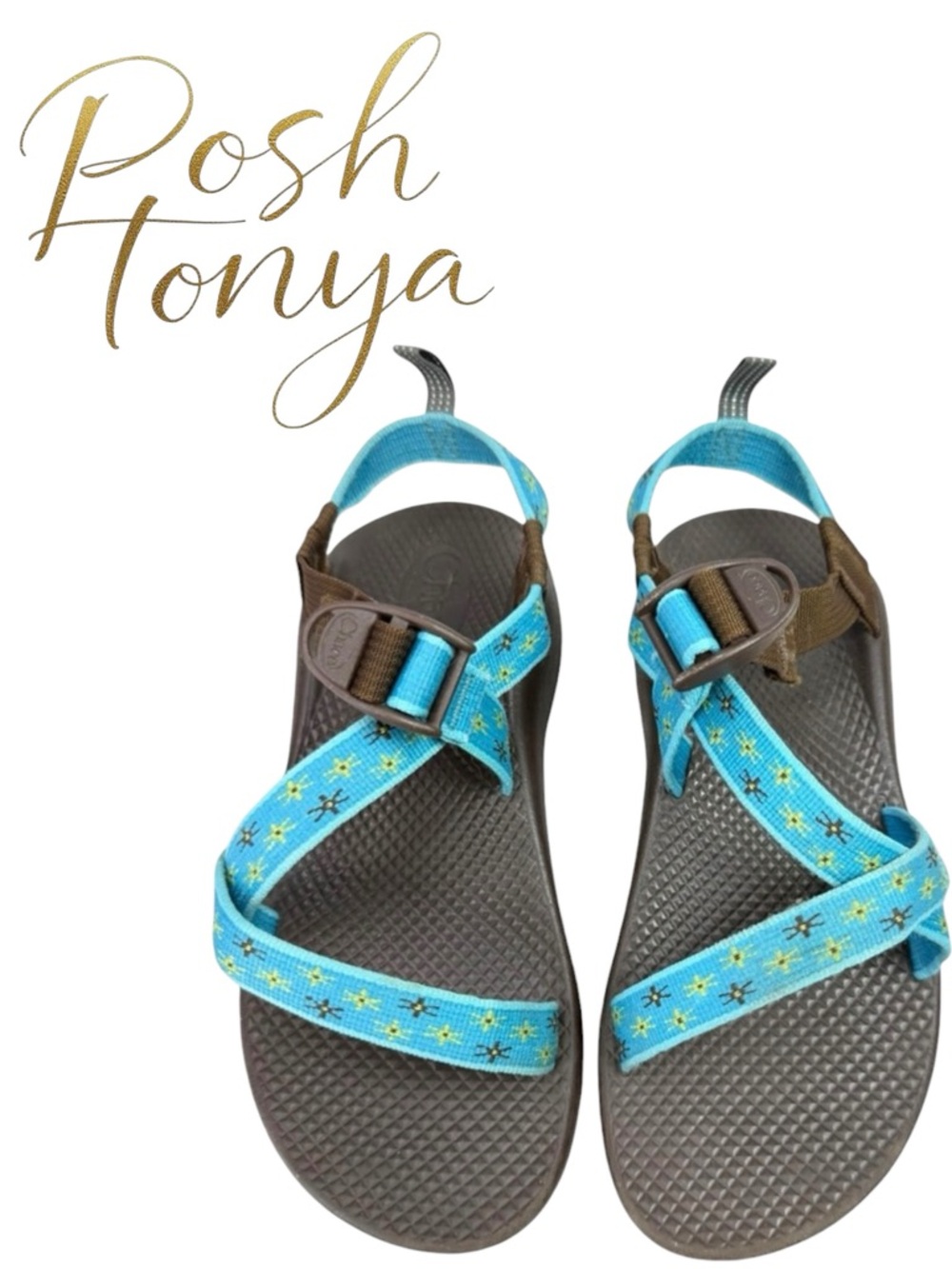 Chaco Z1 Ecotread Starburst Sandals Size 5 Youth Womens 7 Gorpcore Outdoor
